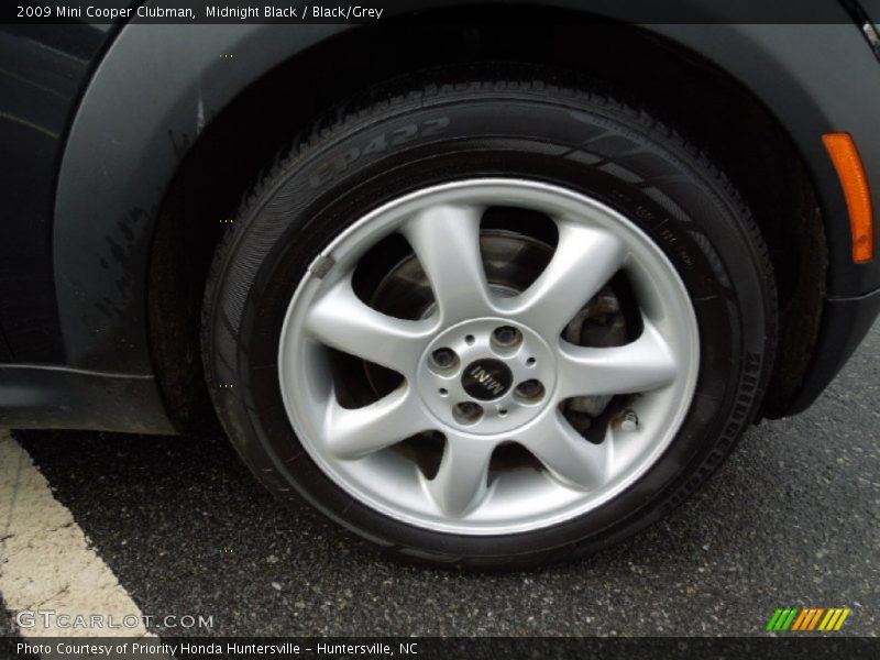 Midnight Black / Black/Grey 2009 Mini Cooper Clubman