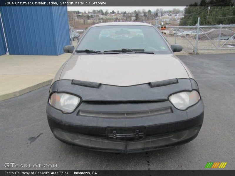 Sandrift Metallic / Graphite 2004 Chevrolet Cavalier Sedan
