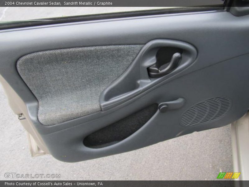 Sandrift Metallic / Graphite 2004 Chevrolet Cavalier Sedan