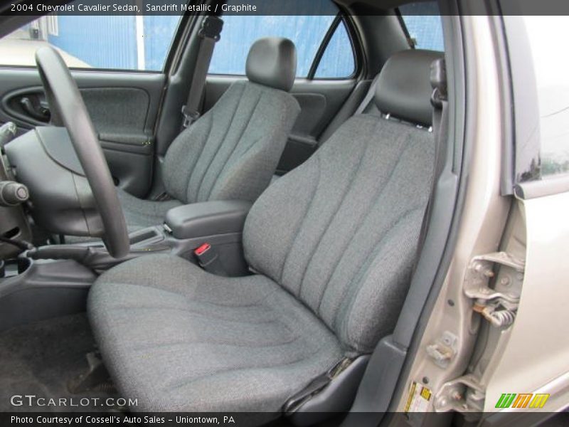 Sandrift Metallic / Graphite 2004 Chevrolet Cavalier Sedan