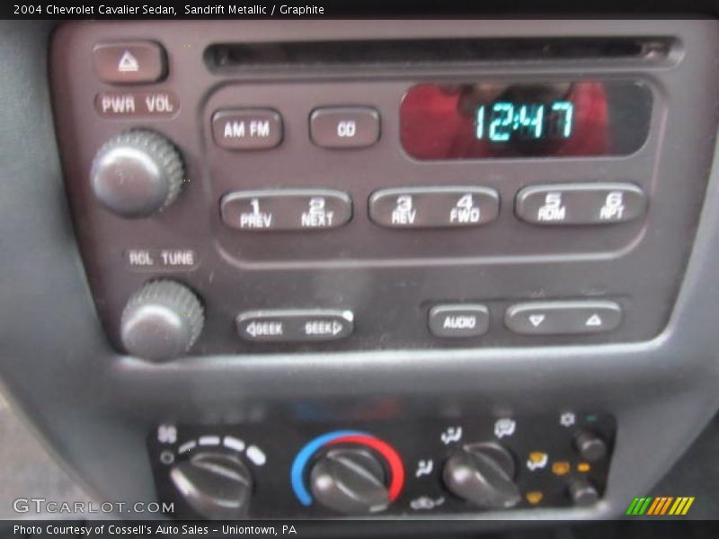 Sandrift Metallic / Graphite 2004 Chevrolet Cavalier Sedan