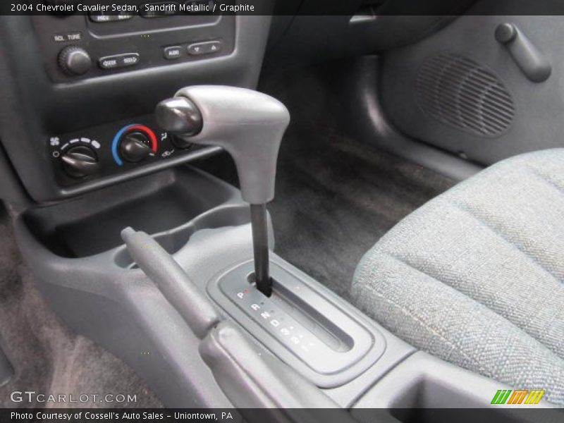 Sandrift Metallic / Graphite 2004 Chevrolet Cavalier Sedan