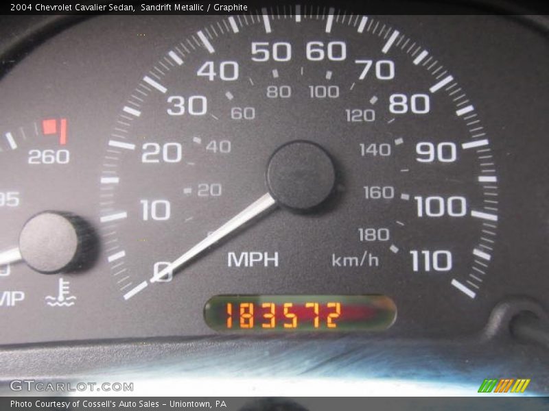 Sandrift Metallic / Graphite 2004 Chevrolet Cavalier Sedan