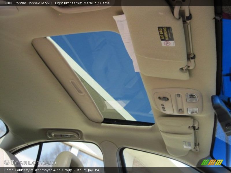 Light Bronzemist Metallic / Camel 2000 Pontiac Bonneville SSEi