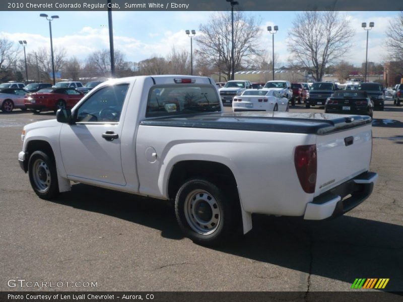 Summit White / Ebony 2010 Chevrolet Colorado Regular Cab