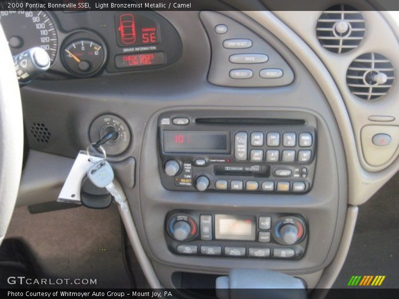 Controls of 2000 Bonneville SSEi