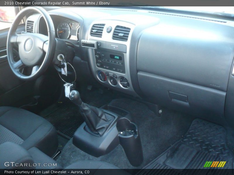 Summit White / Ebony 2010 Chevrolet Colorado Regular Cab