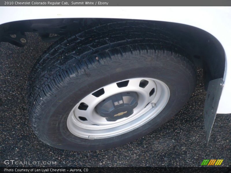 Summit White / Ebony 2010 Chevrolet Colorado Regular Cab