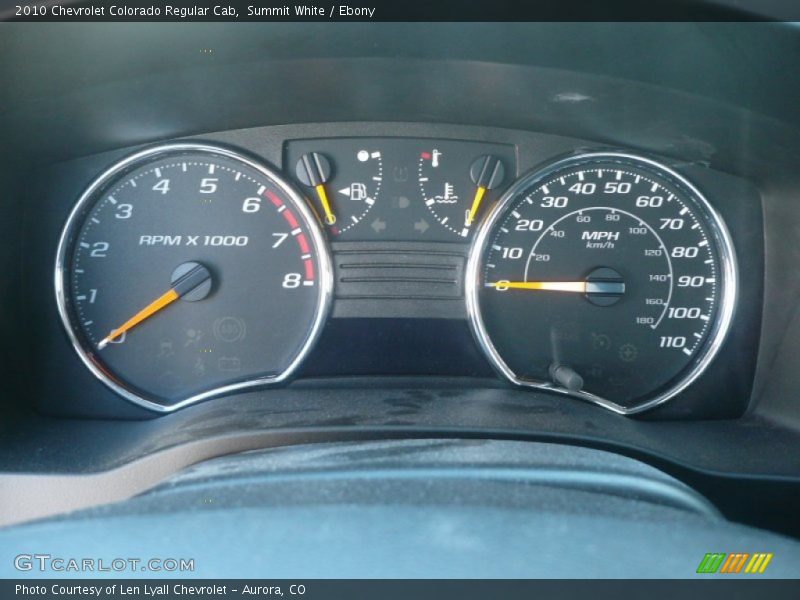 Summit White / Ebony 2010 Chevrolet Colorado Regular Cab