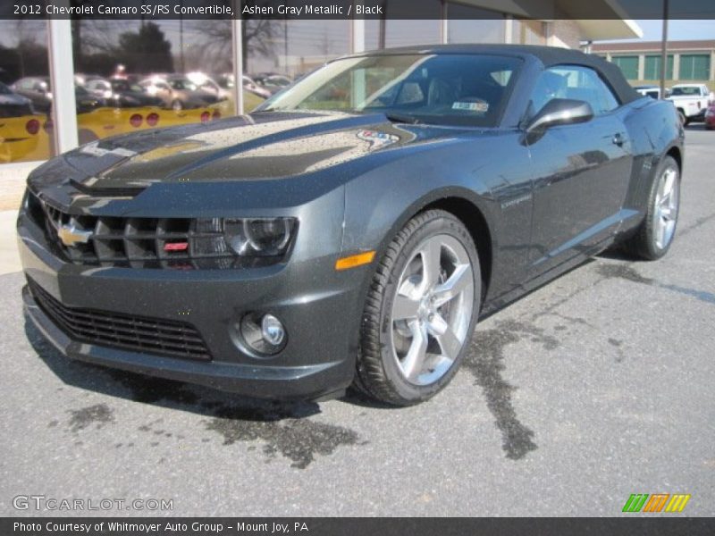 Front 3/4 View of 2012 Camaro SS/RS Convertible