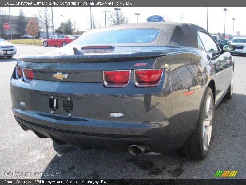  2012 Camaro SS/RS Convertible Ashen Gray Metallic