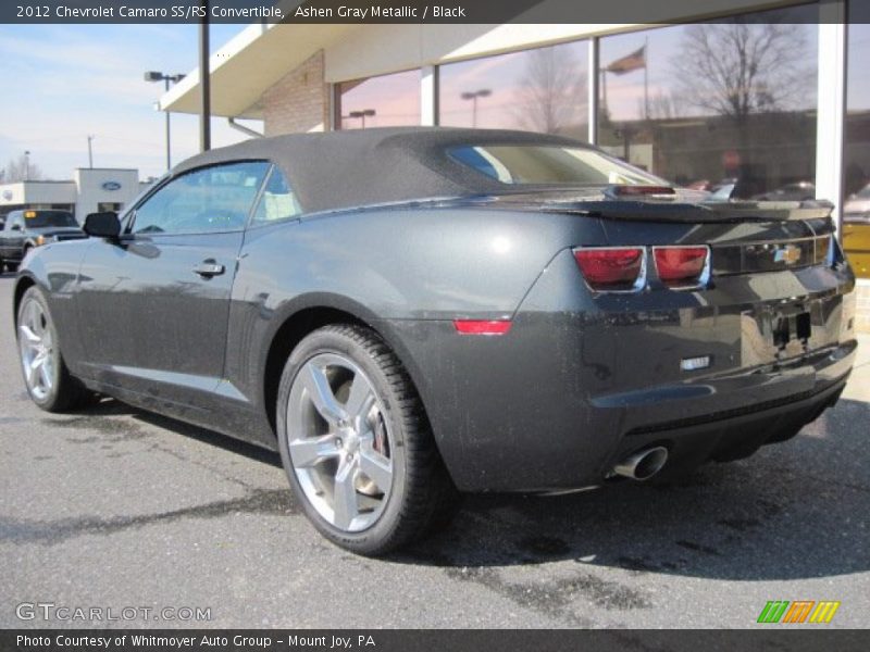  2012 Camaro SS/RS Convertible Ashen Gray Metallic