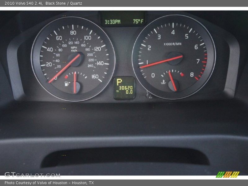  2010 S40 2.4i 2.4i Gauges