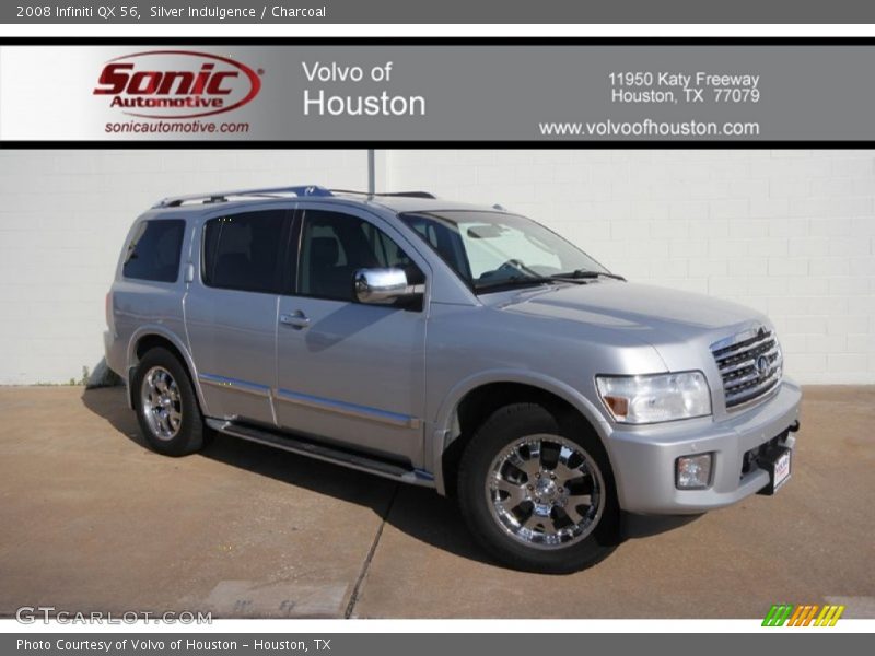 Silver Indulgence / Charcoal 2008 Infiniti QX 56
