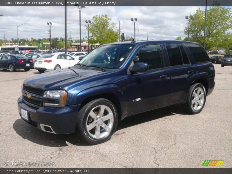 Imperial Blue Metallic / Ebony 2008 Chevrolet TrailBlazer SS 4x4