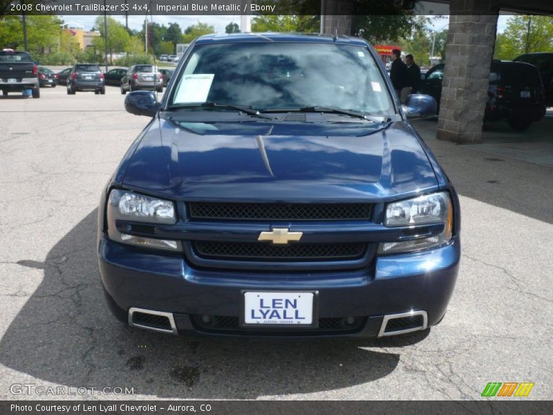 Imperial Blue Metallic / Ebony 2008 Chevrolet TrailBlazer SS 4x4