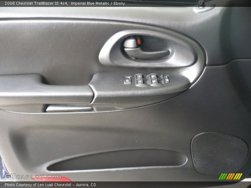 Imperial Blue Metallic / Ebony 2008 Chevrolet TrailBlazer SS 4x4