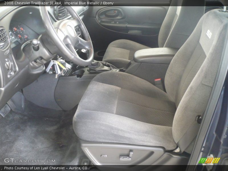 Imperial Blue Metallic / Ebony 2008 Chevrolet TrailBlazer SS 4x4