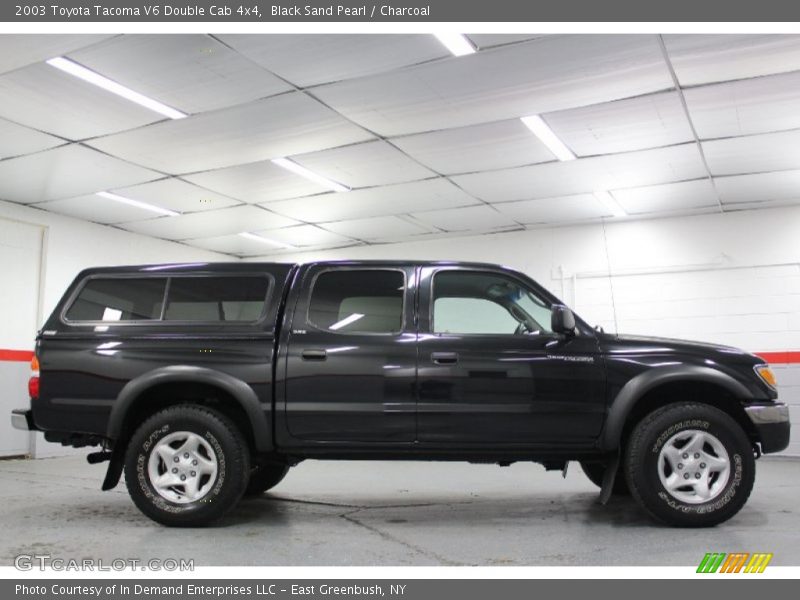 Black Sand Pearl / Charcoal 2003 Toyota Tacoma V6 Double Cab 4x4