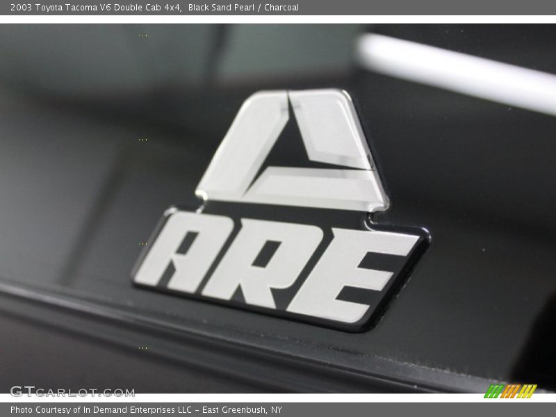 Black Sand Pearl / Charcoal 2003 Toyota Tacoma V6 Double Cab 4x4