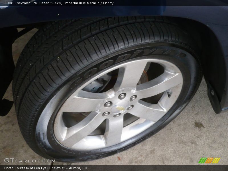 Imperial Blue Metallic / Ebony 2008 Chevrolet TrailBlazer SS 4x4