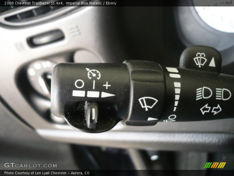 Imperial Blue Metallic / Ebony 2008 Chevrolet TrailBlazer SS 4x4