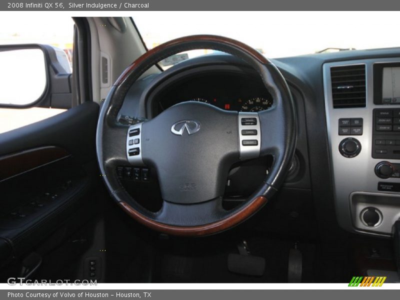 Silver Indulgence / Charcoal 2008 Infiniti QX 56