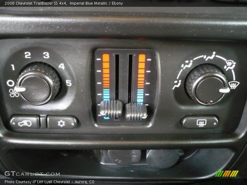 Imperial Blue Metallic / Ebony 2008 Chevrolet TrailBlazer SS 4x4