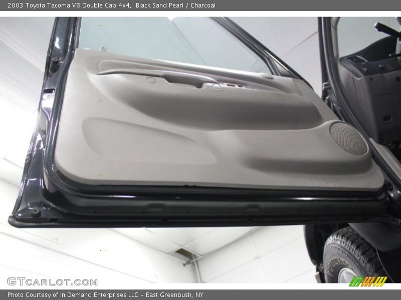 Black Sand Pearl / Charcoal 2003 Toyota Tacoma V6 Double Cab 4x4