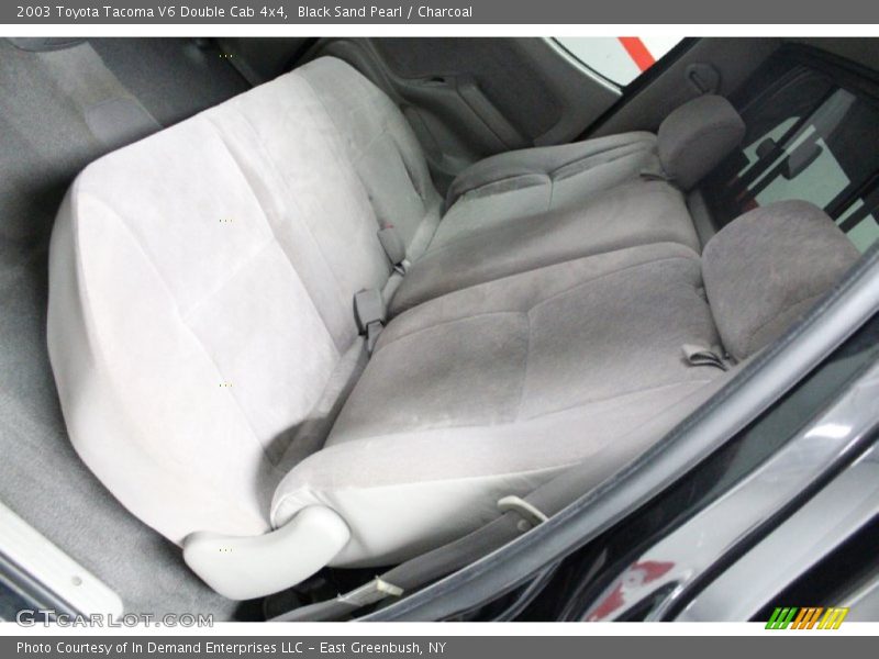 Black Sand Pearl / Charcoal 2003 Toyota Tacoma V6 Double Cab 4x4