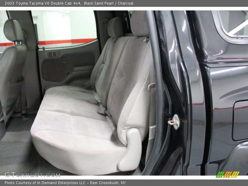 Black Sand Pearl / Charcoal 2003 Toyota Tacoma V6 Double Cab 4x4