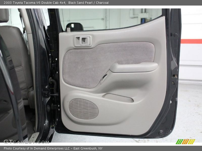 Black Sand Pearl / Charcoal 2003 Toyota Tacoma V6 Double Cab 4x4
