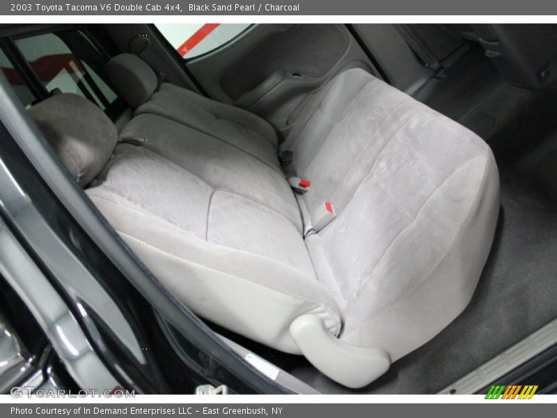 Black Sand Pearl / Charcoal 2003 Toyota Tacoma V6 Double Cab 4x4