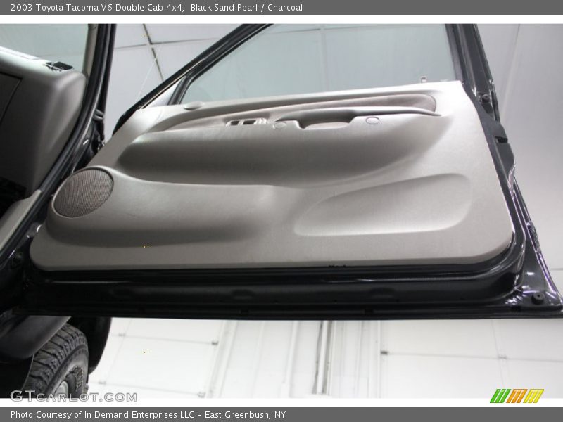 Black Sand Pearl / Charcoal 2003 Toyota Tacoma V6 Double Cab 4x4