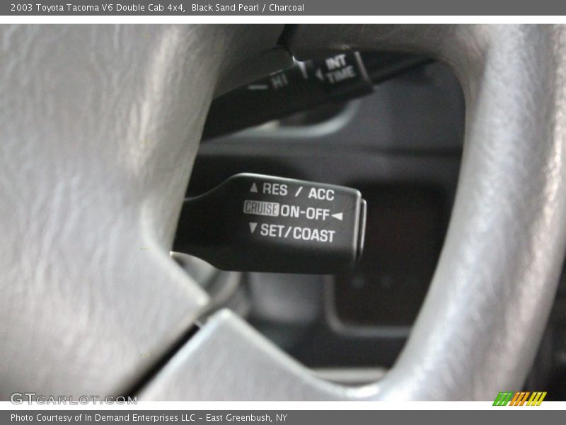 Black Sand Pearl / Charcoal 2003 Toyota Tacoma V6 Double Cab 4x4