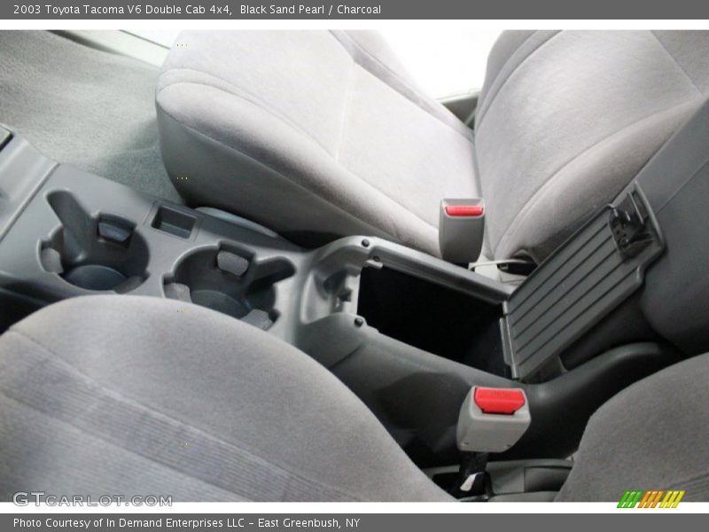 Black Sand Pearl / Charcoal 2003 Toyota Tacoma V6 Double Cab 4x4