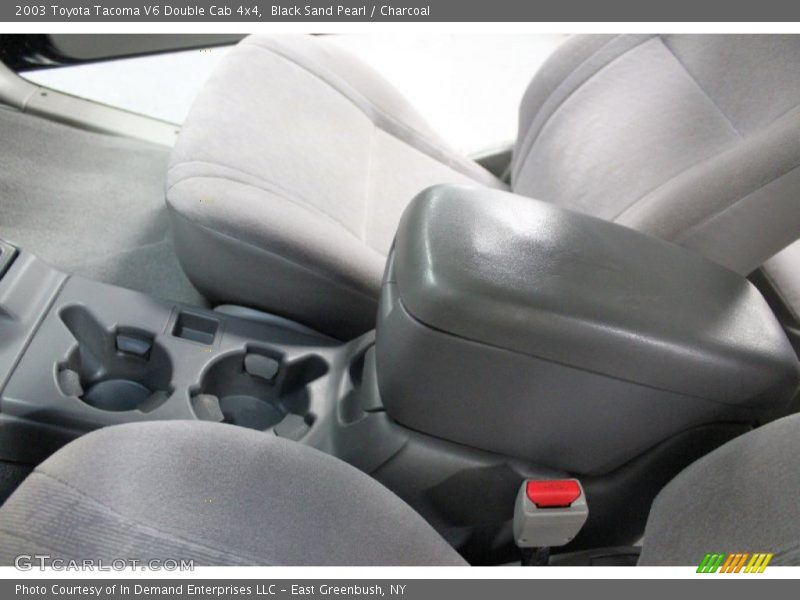 Black Sand Pearl / Charcoal 2003 Toyota Tacoma V6 Double Cab 4x4