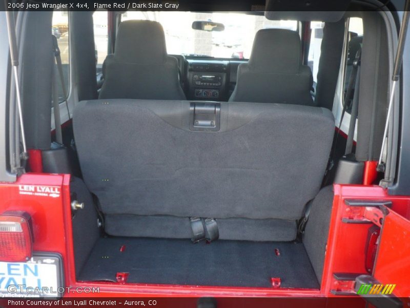 Flame Red / Dark Slate Gray 2006 Jeep Wrangler X 4x4