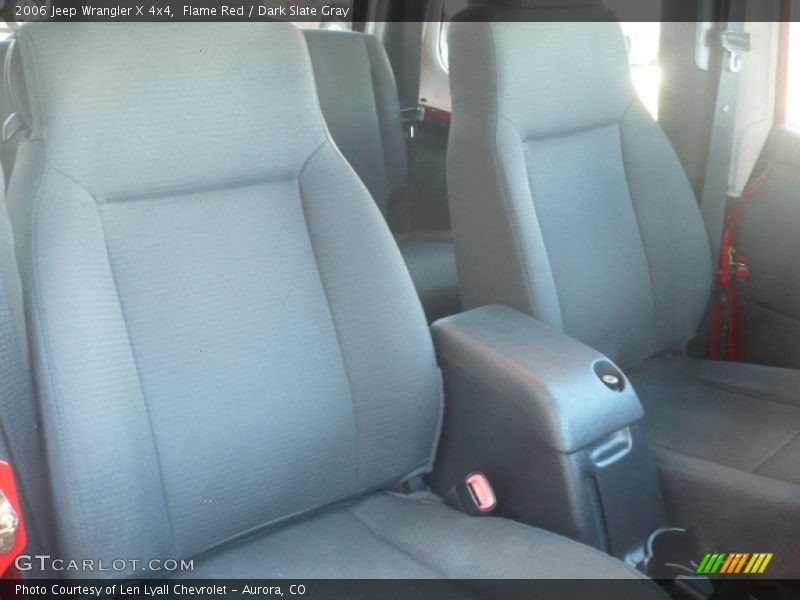 Flame Red / Dark Slate Gray 2006 Jeep Wrangler X 4x4