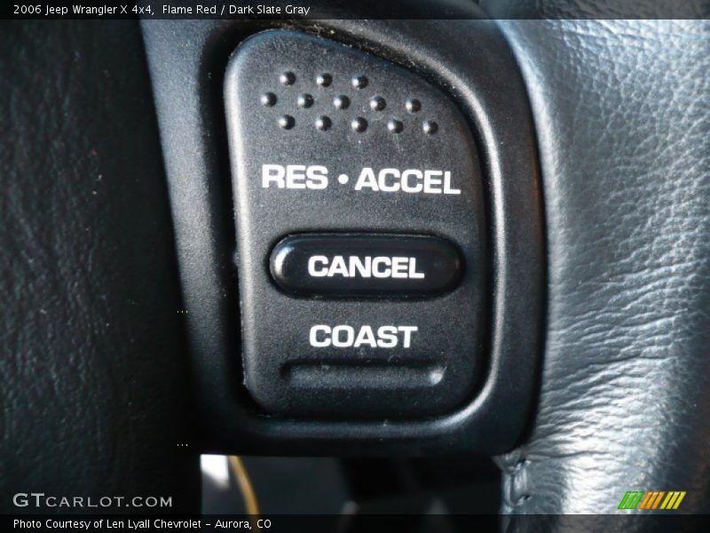 Flame Red / Dark Slate Gray 2006 Jeep Wrangler X 4x4