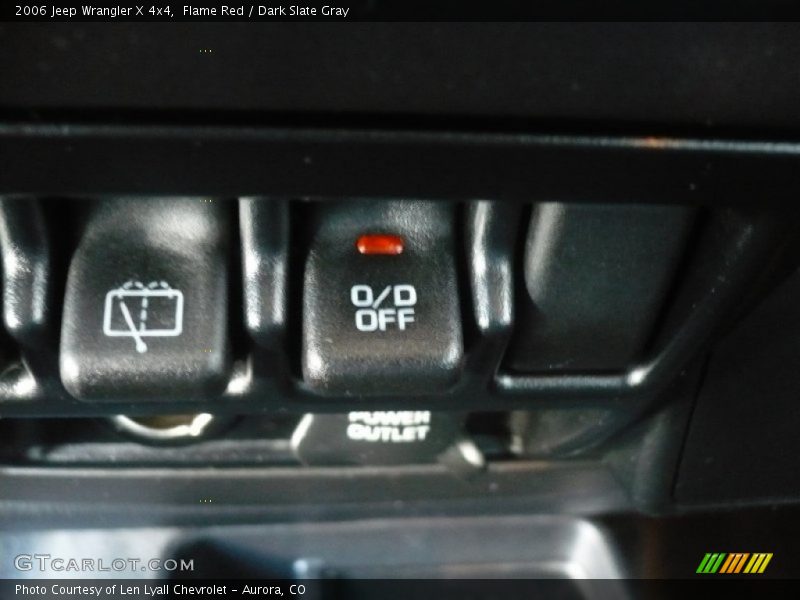 Flame Red / Dark Slate Gray 2006 Jeep Wrangler X 4x4