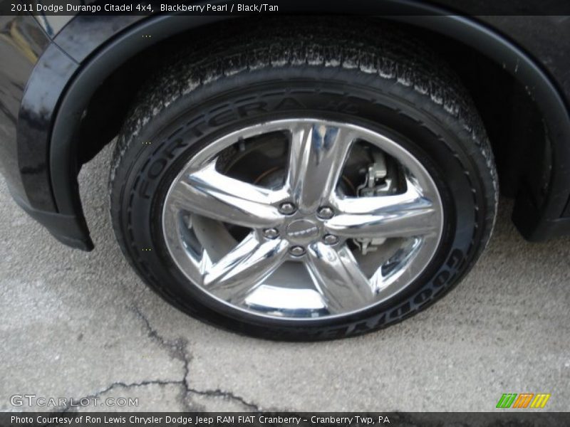 Blackberry Pearl / Black/Tan 2011 Dodge Durango Citadel 4x4