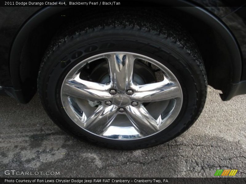Blackberry Pearl / Black/Tan 2011 Dodge Durango Citadel 4x4