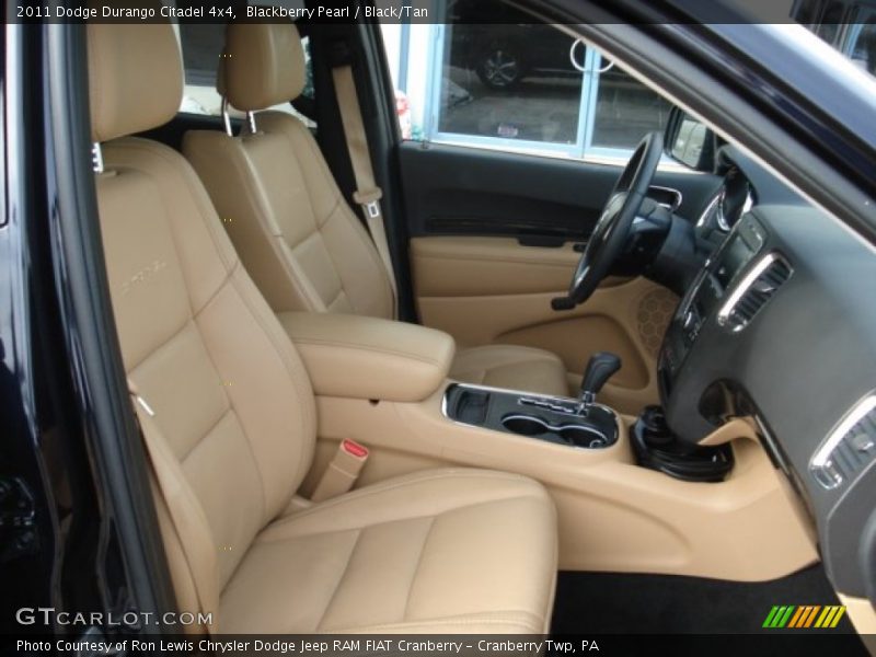 Blackberry Pearl / Black/Tan 2011 Dodge Durango Citadel 4x4
