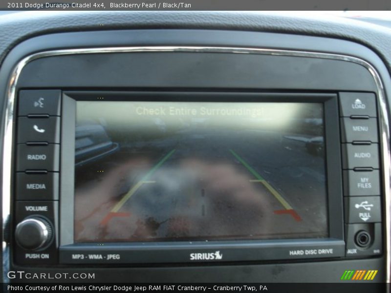 Blackberry Pearl / Black/Tan 2011 Dodge Durango Citadel 4x4