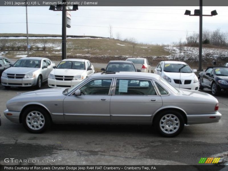  2001 XJ XJ8 L Platinum Silver Metallic