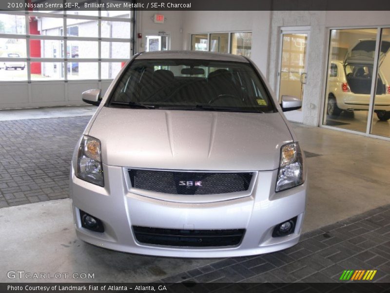 Brilliant Silver Metallic / SE-R Charcoal 2010 Nissan Sentra SE-R