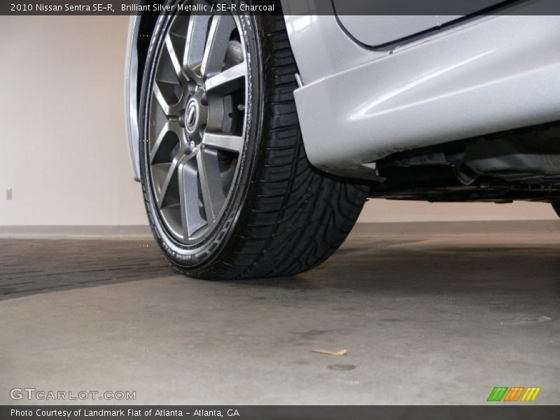 Brilliant Silver Metallic / SE-R Charcoal 2010 Nissan Sentra SE-R