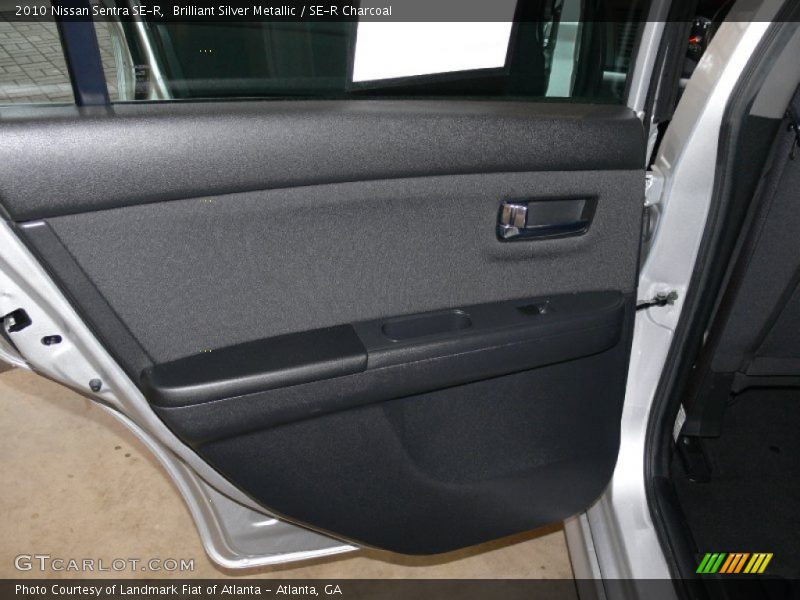 Brilliant Silver Metallic / SE-R Charcoal 2010 Nissan Sentra SE-R