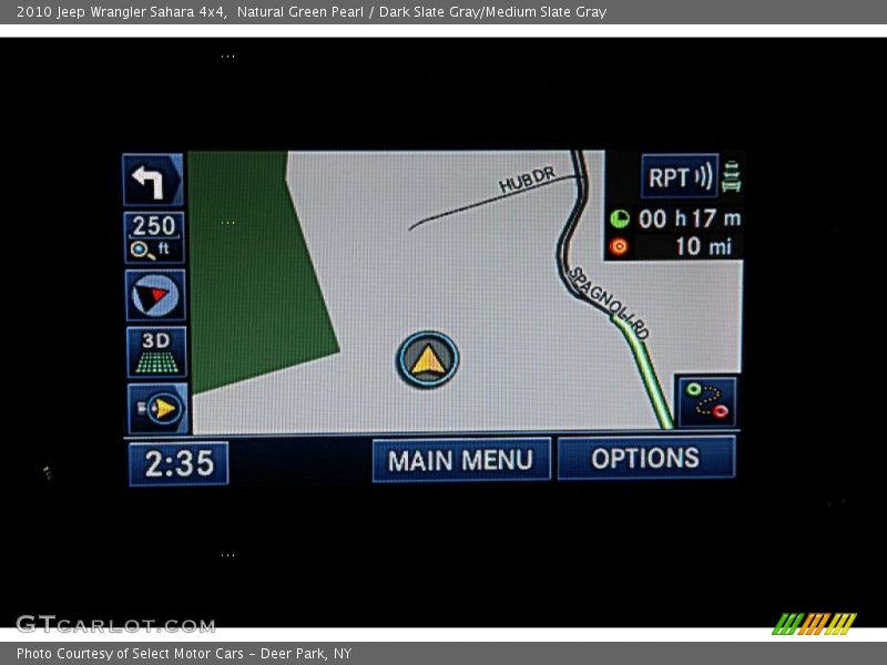 Natural Green Pearl / Dark Slate Gray/Medium Slate Gray 2010 Jeep Wrangler Sahara 4x4